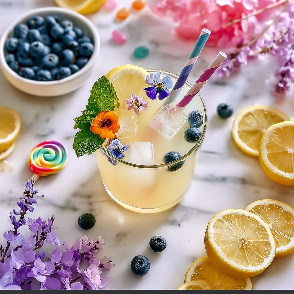 Enchanted Unicorn Lemonade Recipe - Recipe Image