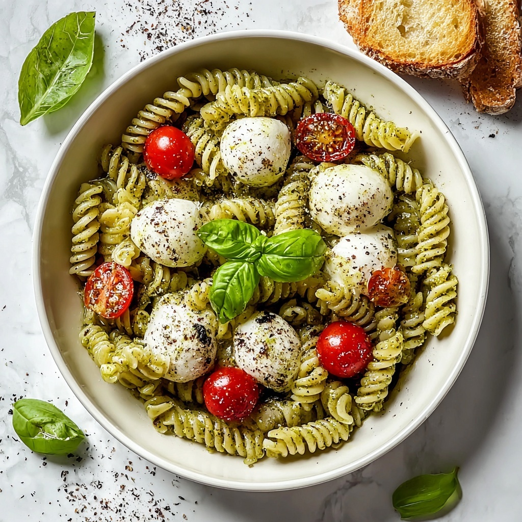 Pesto Pasta Salad Recipe - Recipe Image