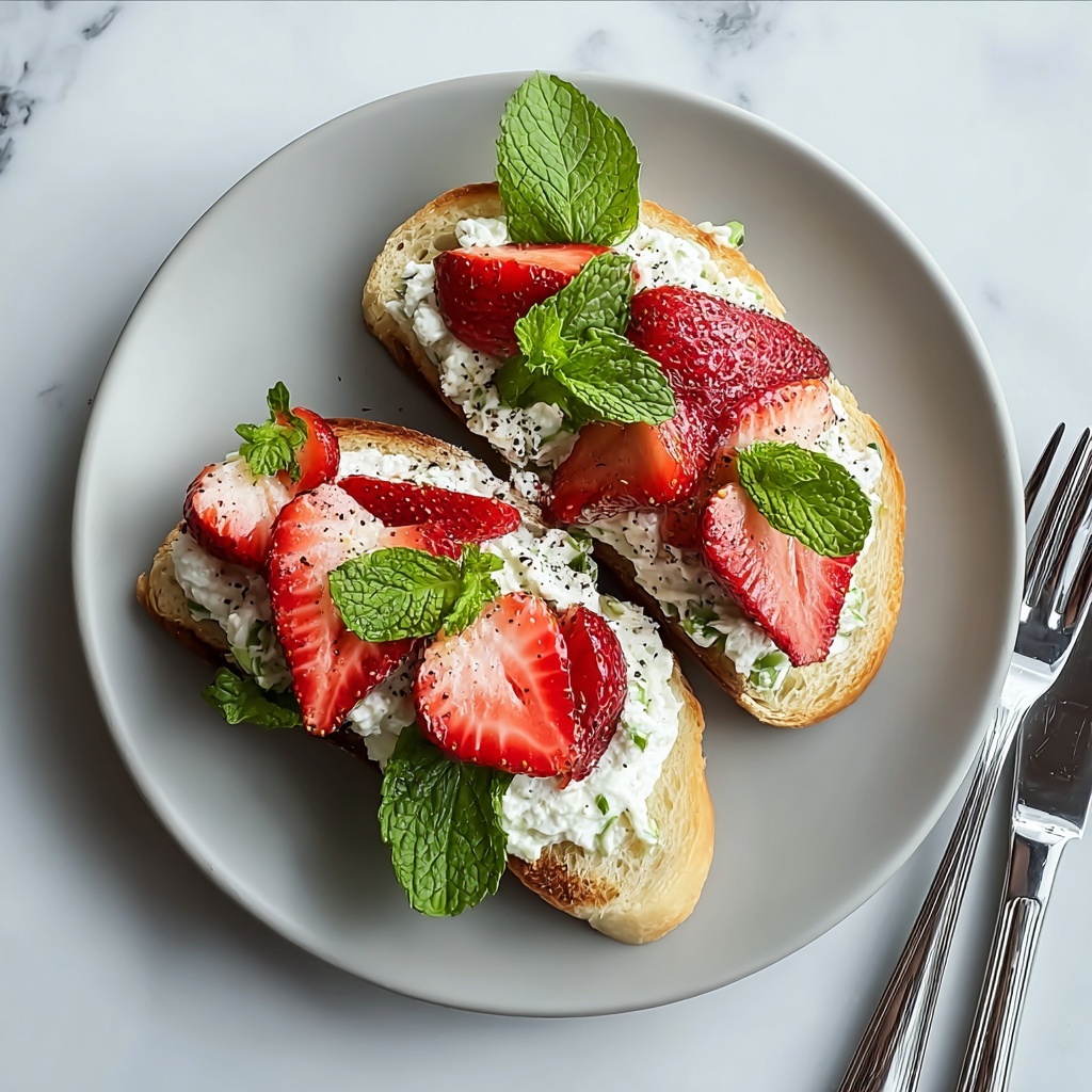 Strawberry Tea Sandwiches Recipe - Recipe Image