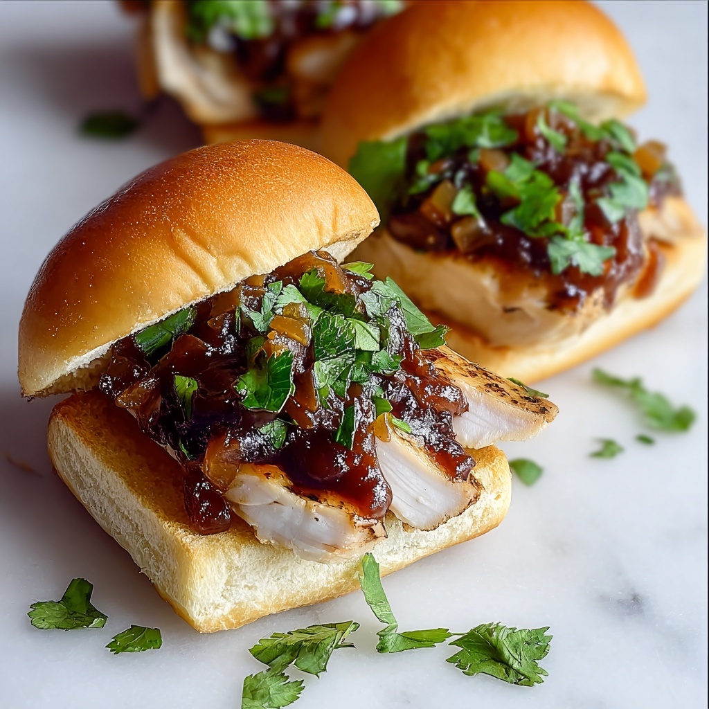 Bacon Ranch BBQ Chicken Sliders Recipe - Recipe Image