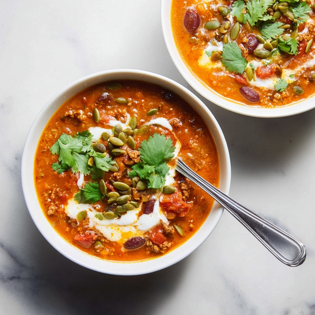 Slow Cooker Turkey Pumpkin Chili Recipe - Recipe Image