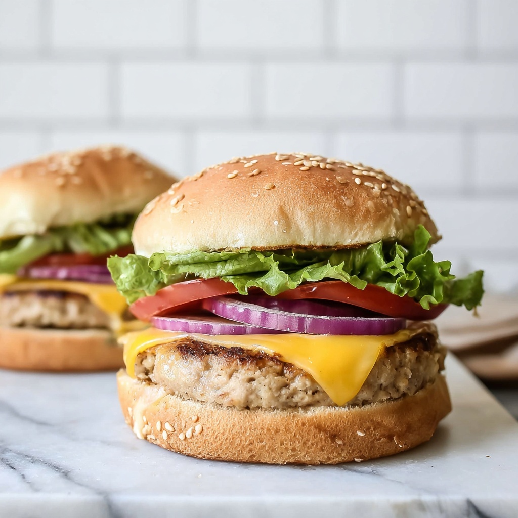 Healthy Turkey Burger Recipe - Recipe Image