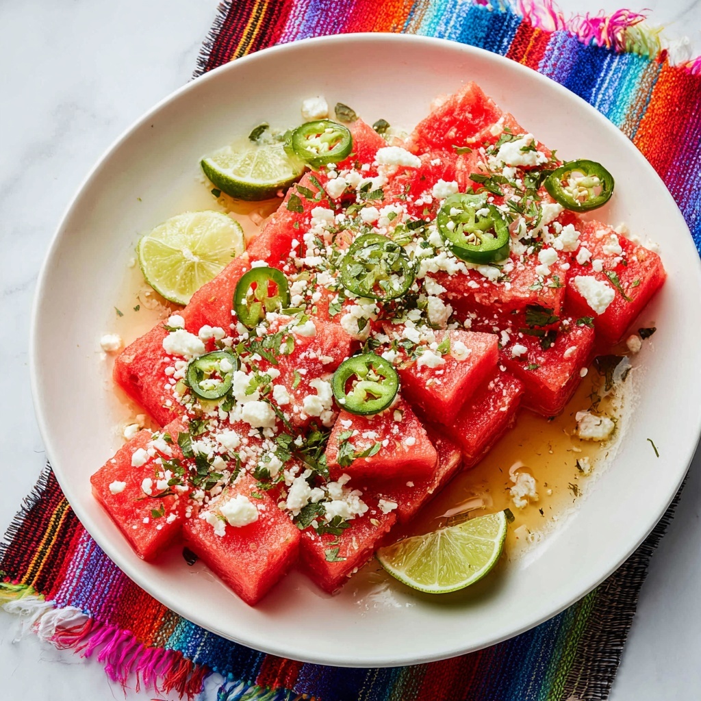 Mexican Watermelon Salad Recipe - Recipe Image