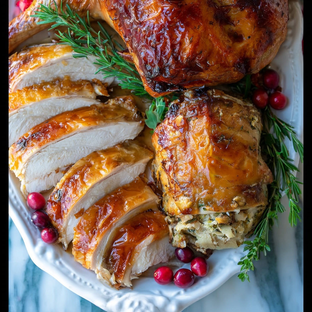 Herb Butter Turkey Recipe - Recipe Image