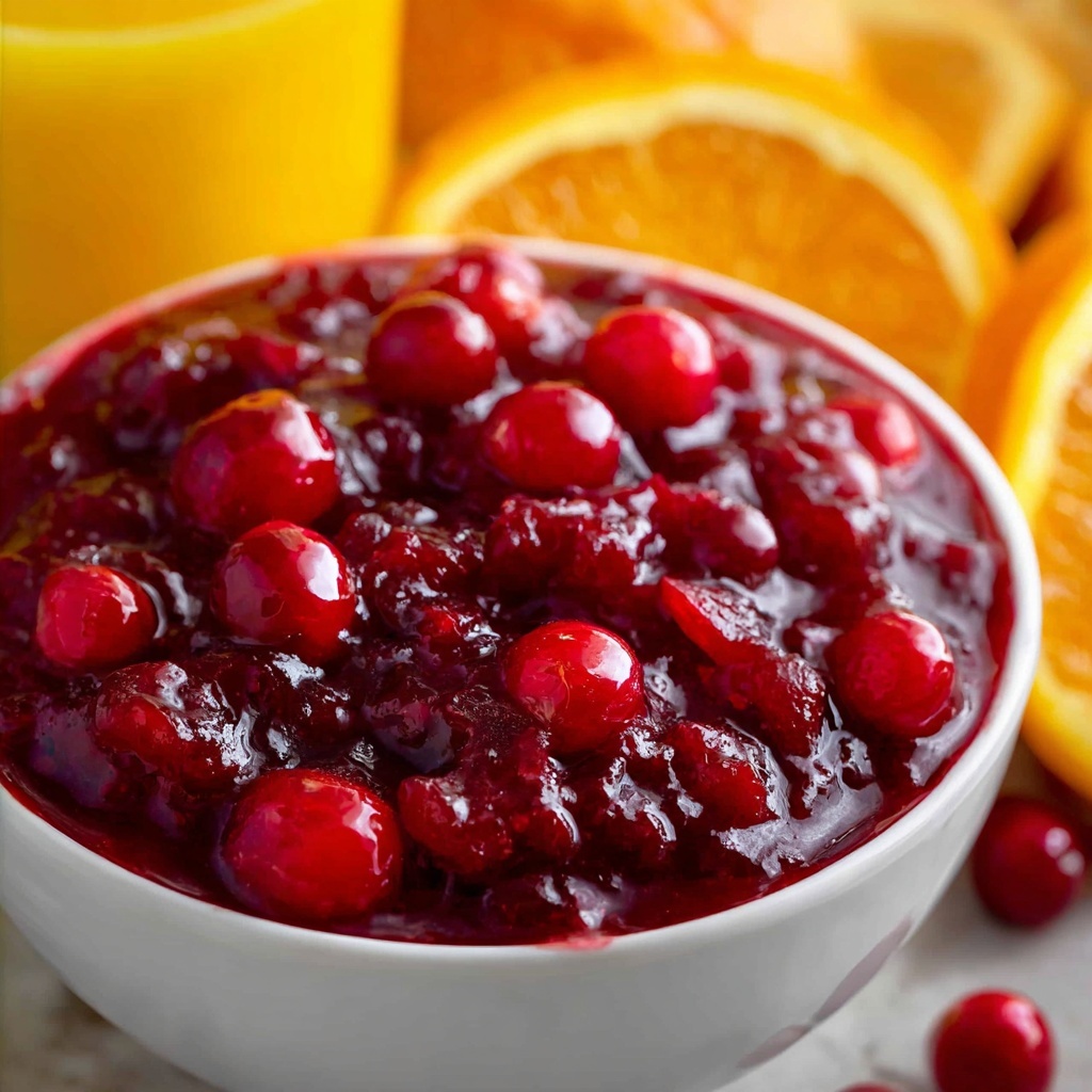 Homemade Cranberry Orange Sauce Recipe - Recipe Image