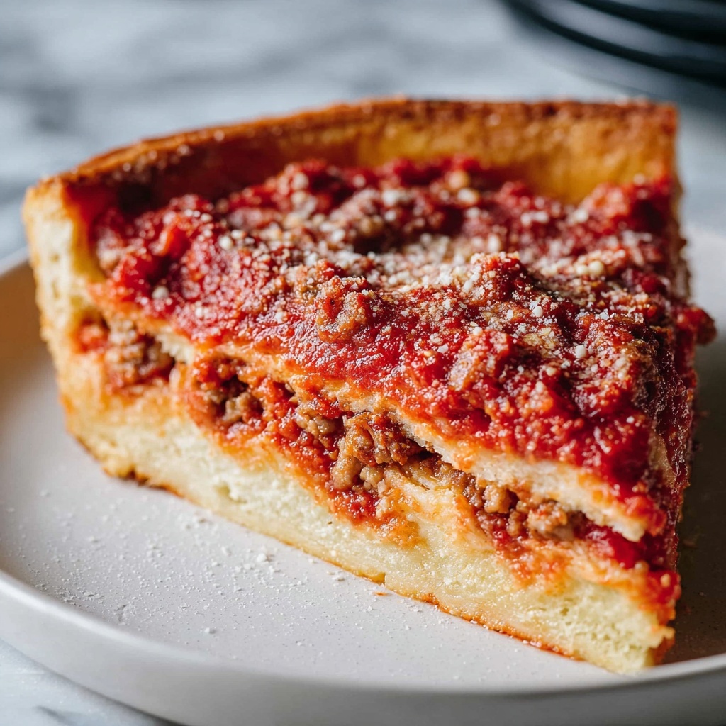 Chicago Deep Dish Pizza Recipe - Recipe Image