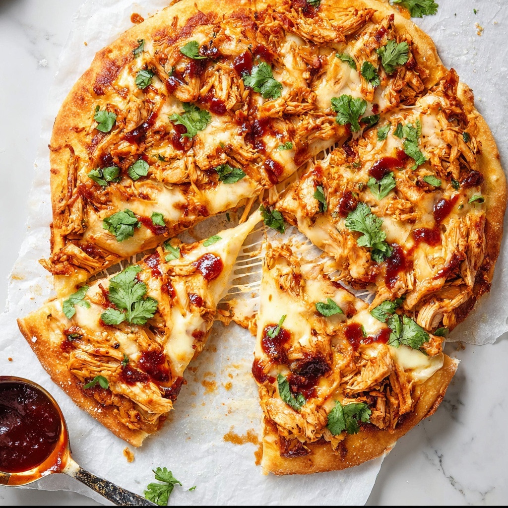 BBQ Chicken Pizza Recipe - Recipe Image