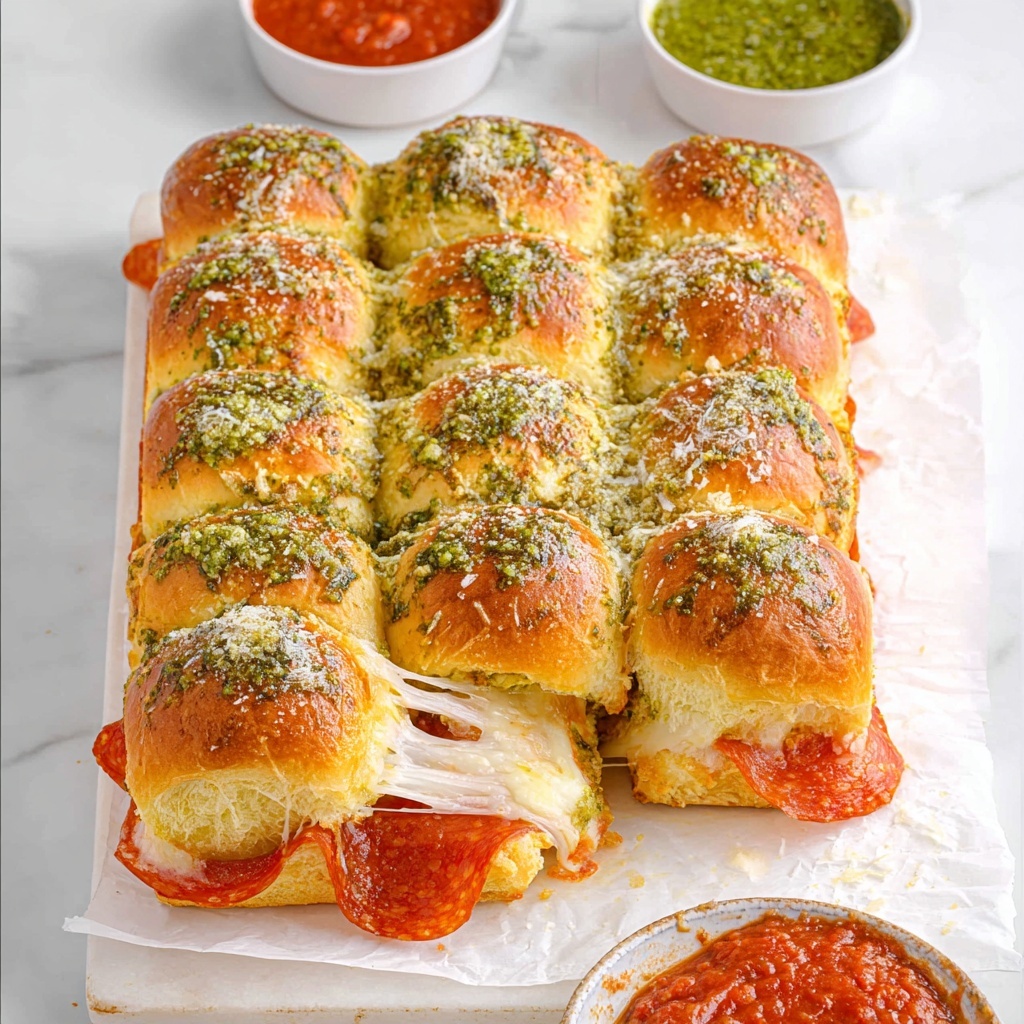 Pizza Sliders Recipe - Recipe Image