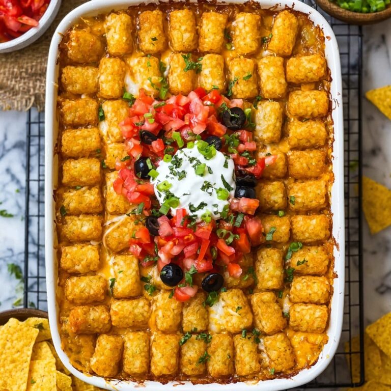 Mexican Tater Tot Casserole Recipe