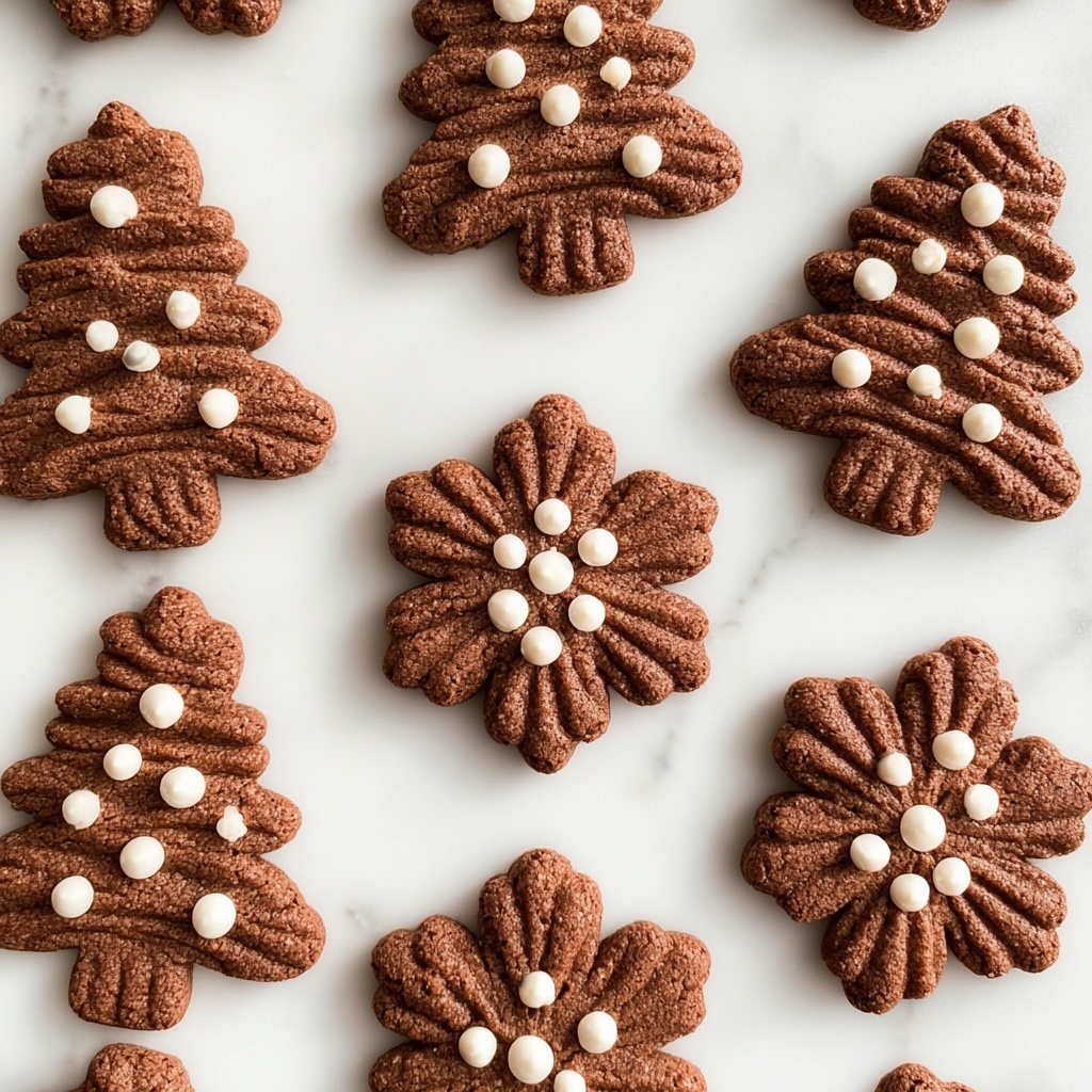 Chocolate Spritz Cookies (Gluten-Free) Recipe - Recipe Image
