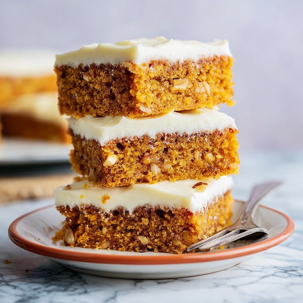 Gluten-Free Carrot Cake Bars with a Secret Ingredient Recipe - Recipe Image