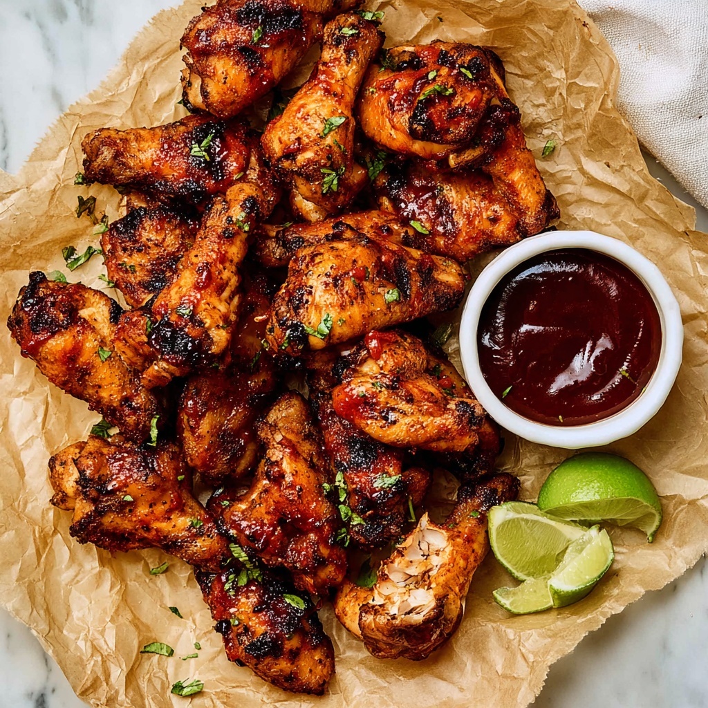 Grilled Chicken Wings Recipe - Recipe Image