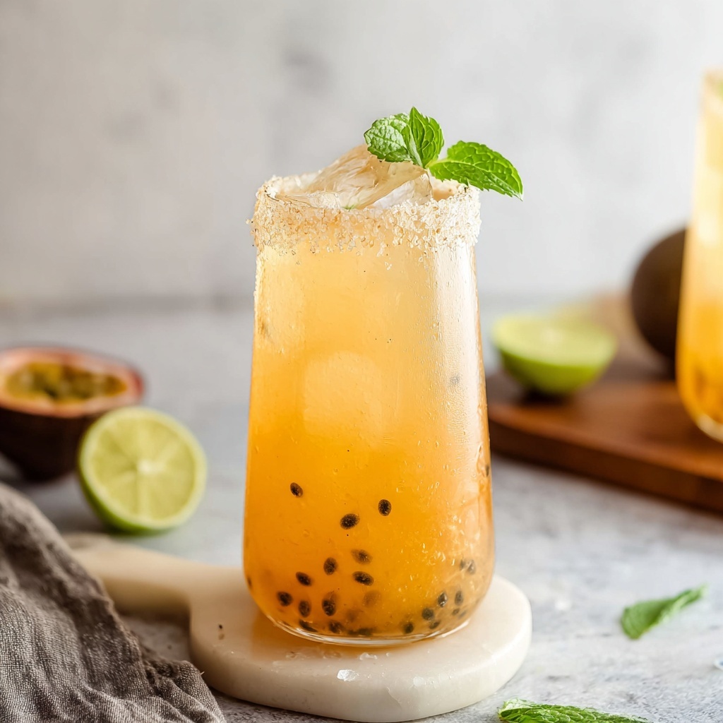 Passionfruit Margaritas Recipe - Recipe Image