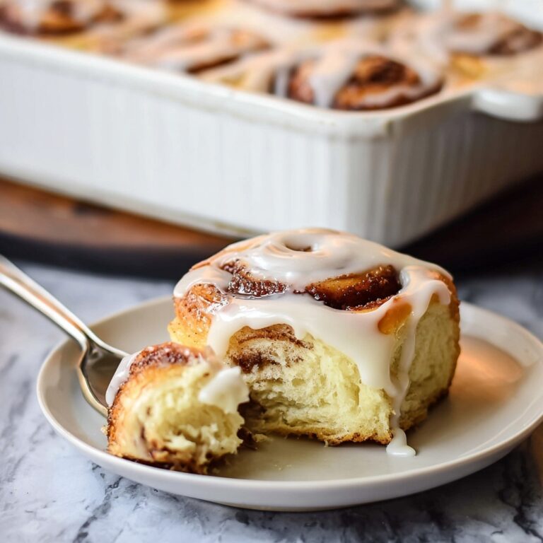 Homemade Cinnamon Rolls Recipe