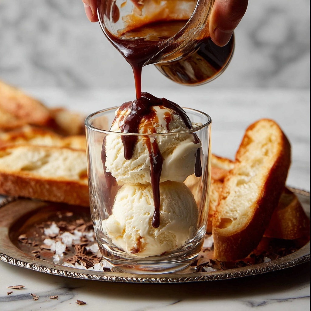 Affogato with Espresso and Liquor Recipe - Recipe Image