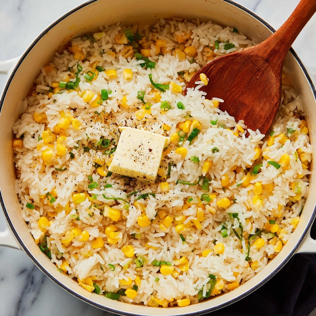 Hot Buttered Corn Rice Recipe - Recipe Image