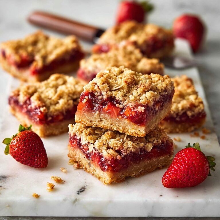 Fresh Strawberry Bars Recipe