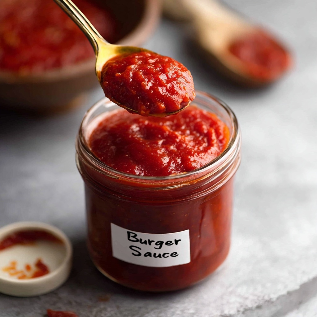 Quick Tomato Chutney Sauce for Burgers Recipe - Recipe Image