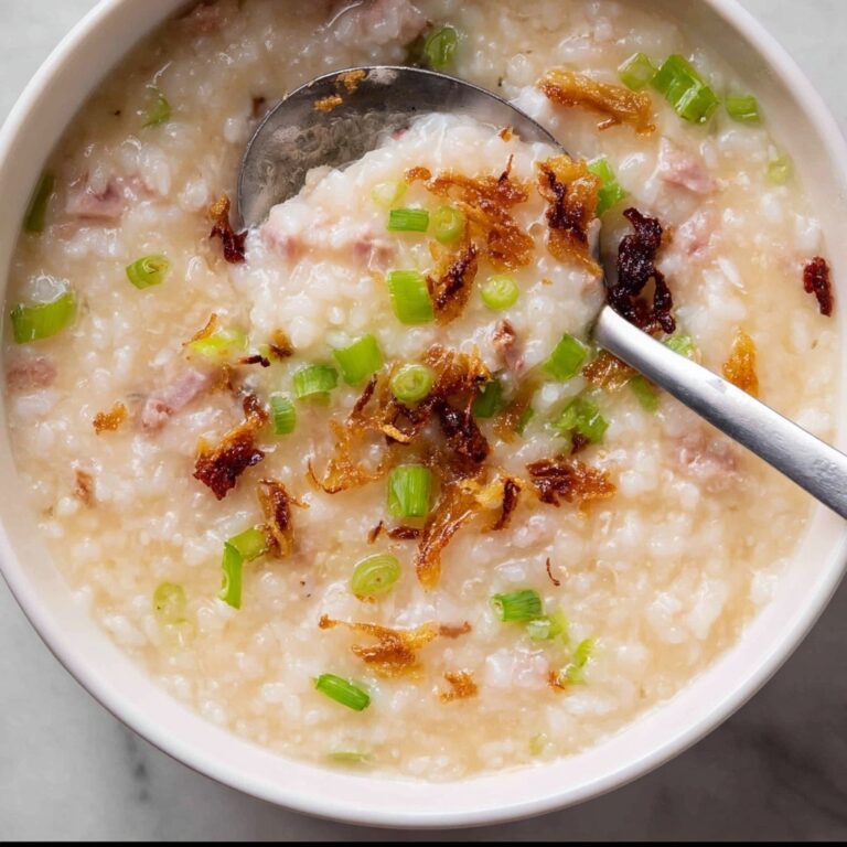 Chinese Ham Bone Rice Soup (Congee) Recipe