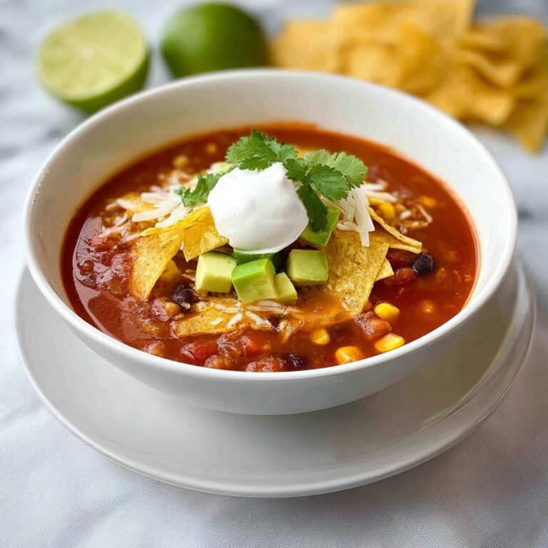 Quick Pork Carnitas Taco Soup Recipe