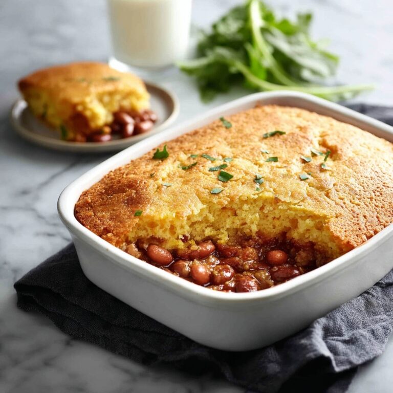 Chili Con Carne Corn Bread Pie Recipe