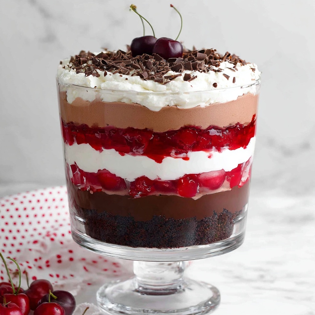 Black Forest Trifle Recipe - Recipe Image