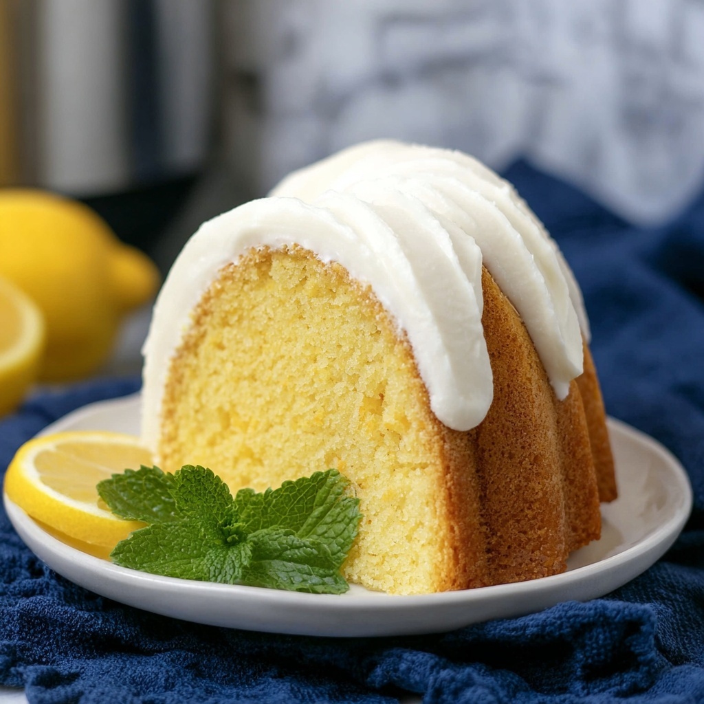 Instant Pot Lemon Cake Recipe - Recipe Image