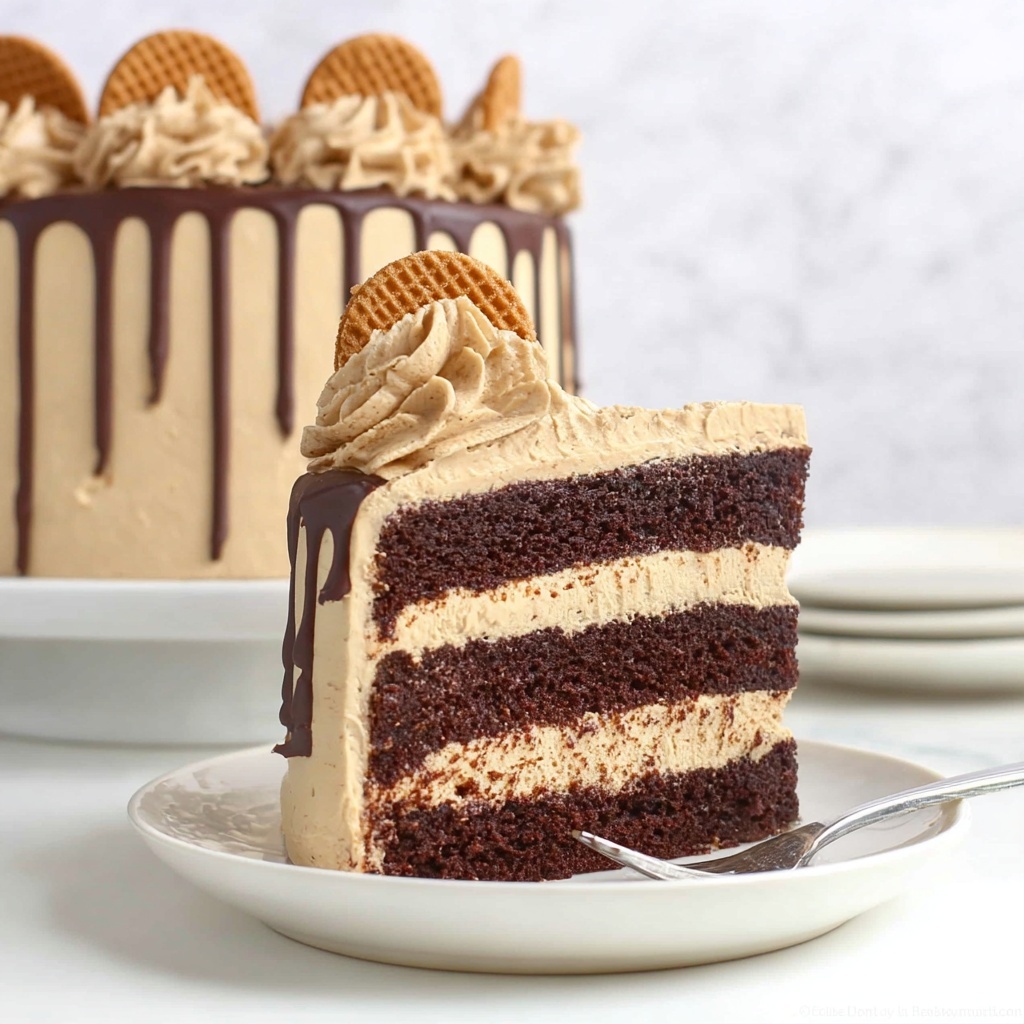 Nutter Butter Chocolate Peanut Butter Cake Recipe - Recipe Image