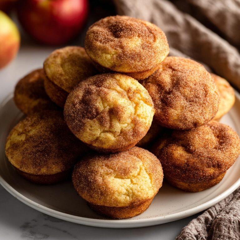 Cinnamon-Spiced Baked Apple Snickerdoodles Recipe