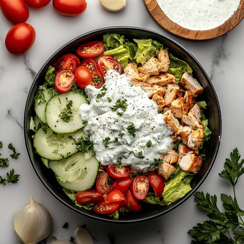 Tzatziki Chicken Salad Recipe - Recipe Image