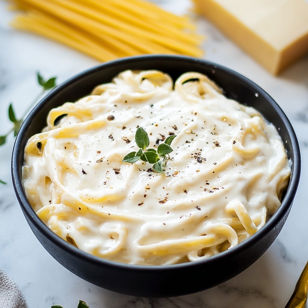 Cottage Cheese Alfredo Pasta Recipe - Recipe Image
