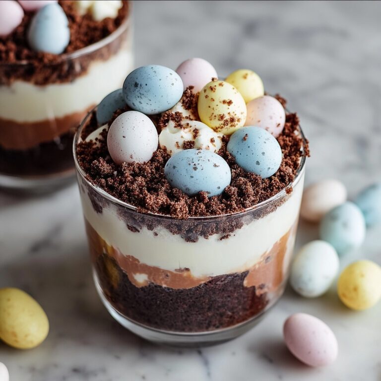 Mini Eggs Easter Brownie Parfaits Recipe