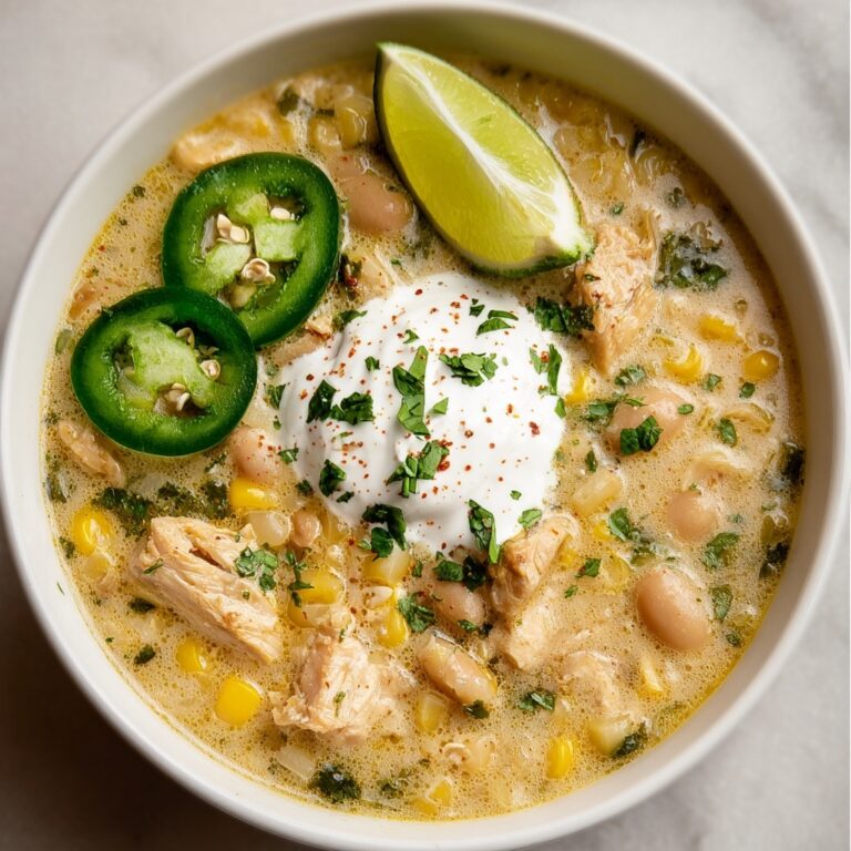 Creamy White Chicken Chili Recipe