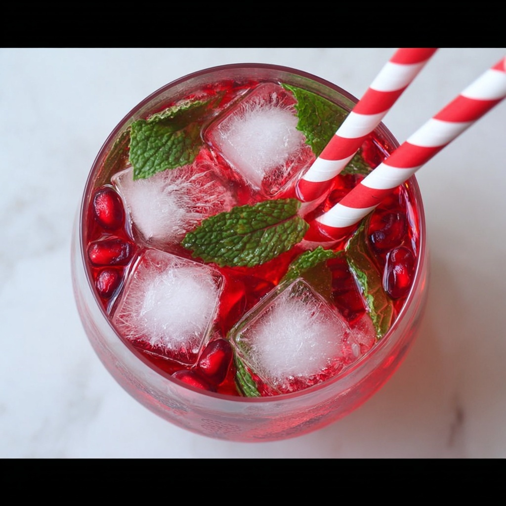 Pomegranate Shirley Temple Recipe - Recipe Image
