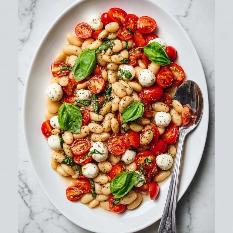 White Bean Caprese Salad Recipe