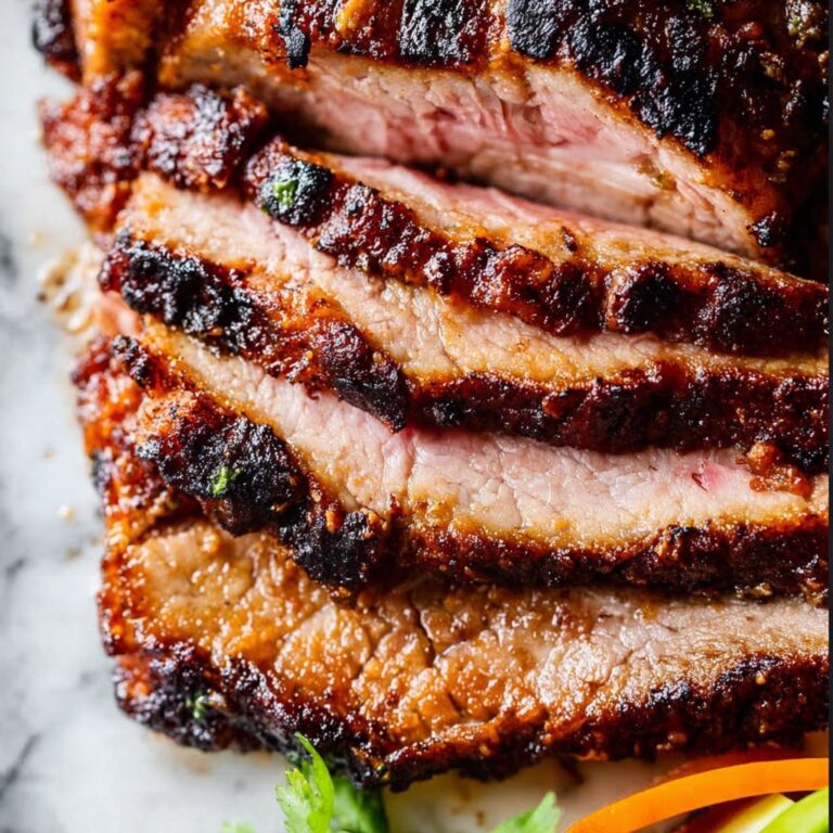 Roast Leg of Lamb with Blackened Honey Dijon Crust Recipe