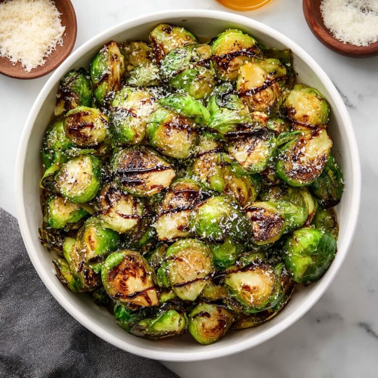 Garlic Parmesan Brussels Sprouts Recipe