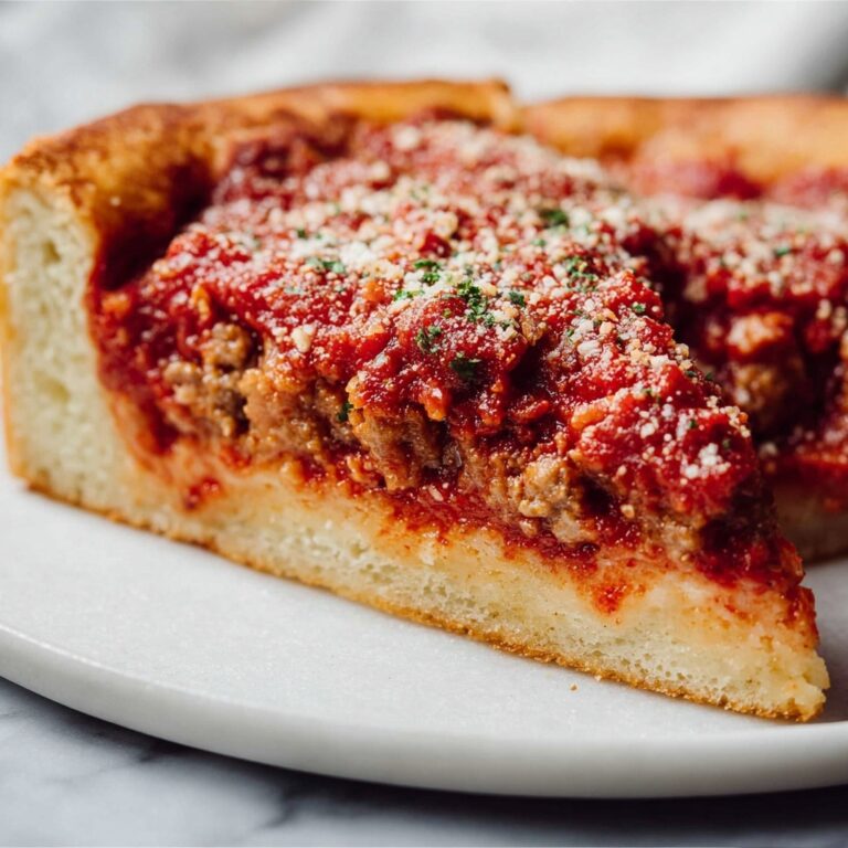 Chicago Deep Dish Pizza Recipe