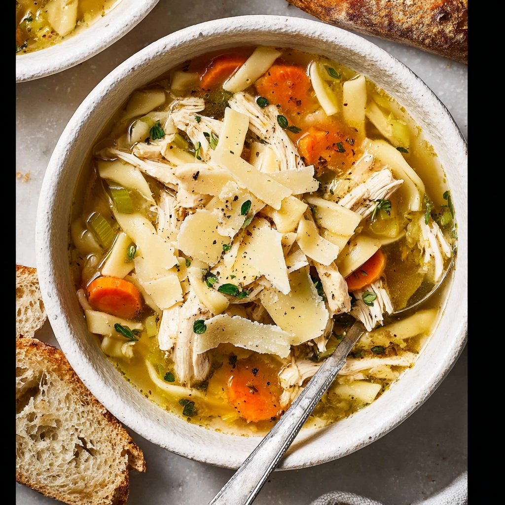 Homemade Chicken Noodle Soup Recipe - Recipe Image