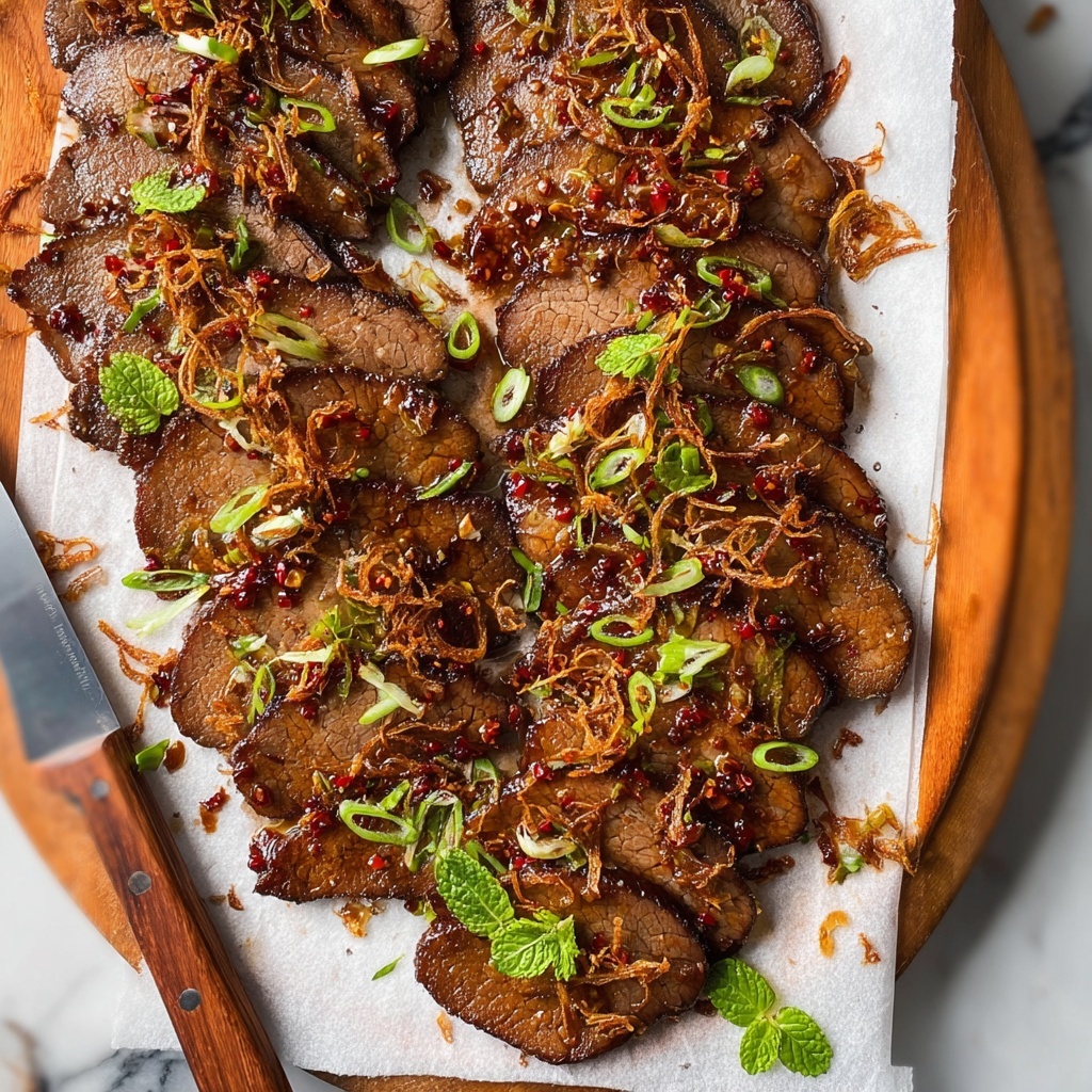 Thai Style Instant Pot Brisket Recipe - Recipe Image