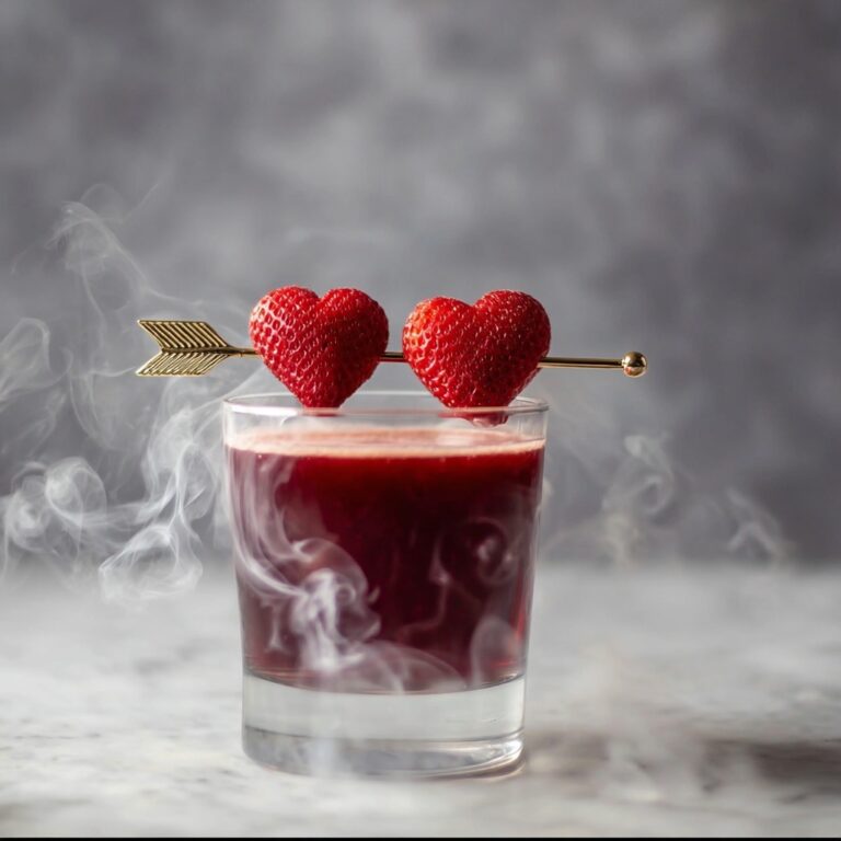 Love Potion #9 Triple Berry Pomegranate Martini Recipe