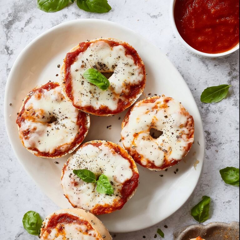Pizza Bagels Recipe