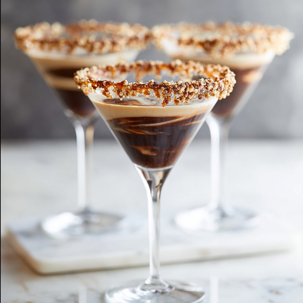 German Chocolate Cake Martini Recipe - Recipe Image