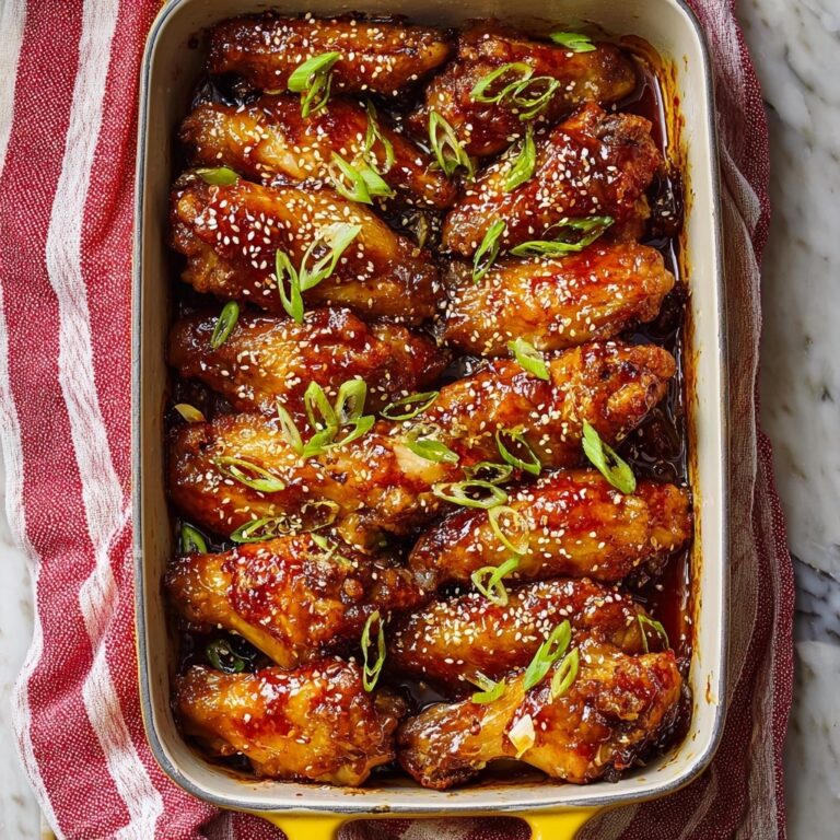 Baked Sesame Sticky Wings Recipe