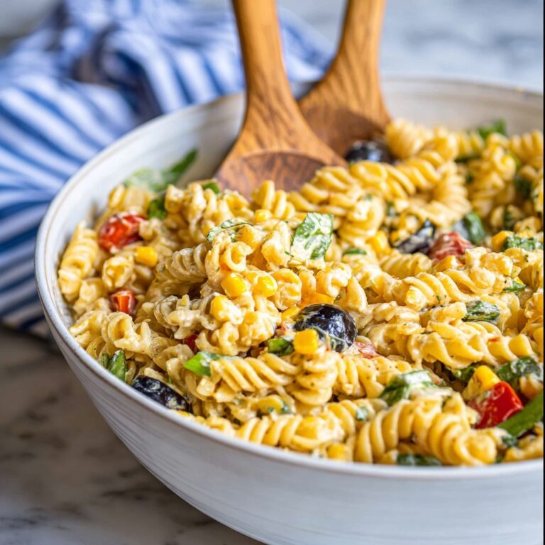 Fiesta Ranch Chicken Pasta Salad Recipe