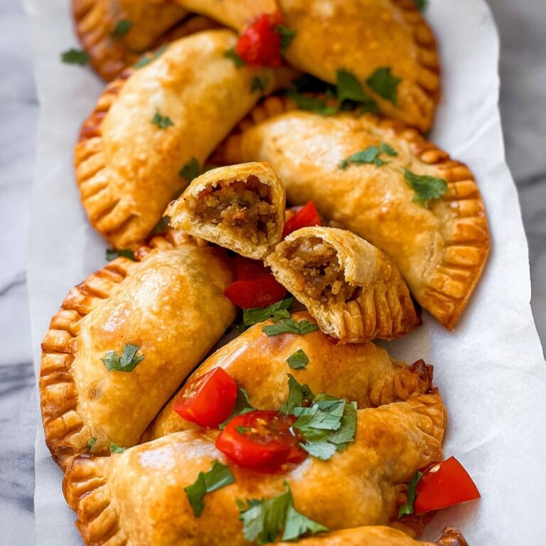 Baked Cheesy Chicken Empanadas Recipe