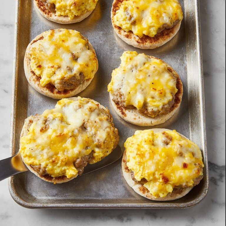 English Muffin Breakfast Pizza Recipe