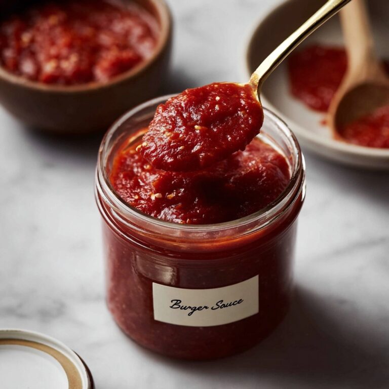 Quick Tomato Chutney Sauce for Burgers Recipe