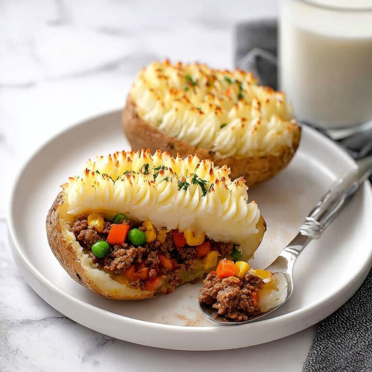 Shepherd’s Pie Potato Skins Recipe