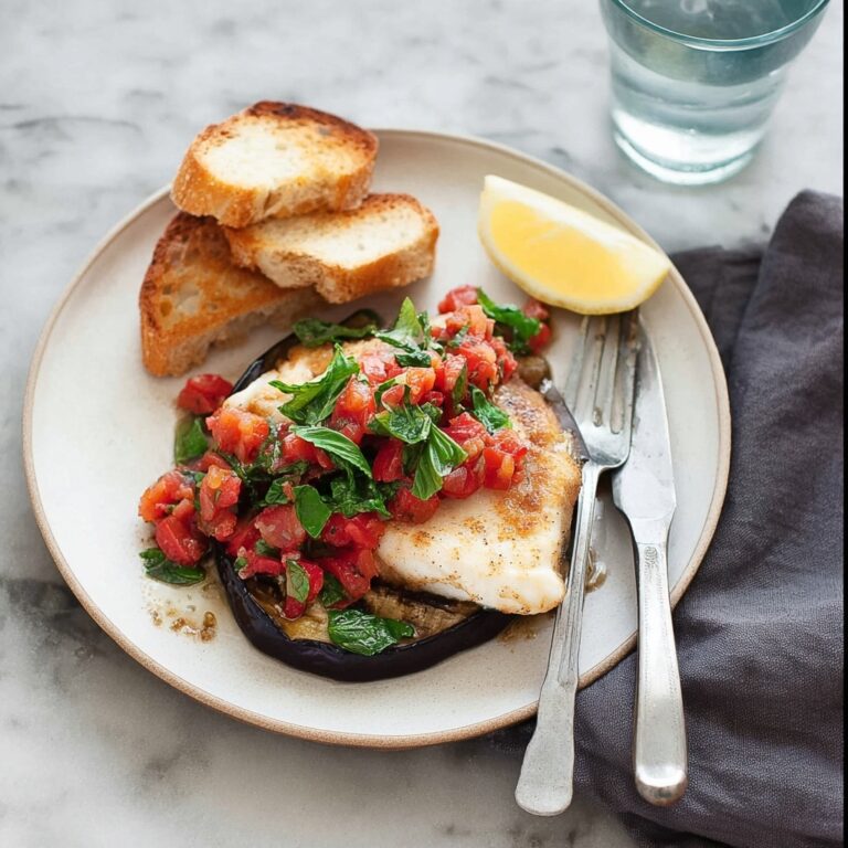Fish with Spicy Tomato Basil Salsa Recipe